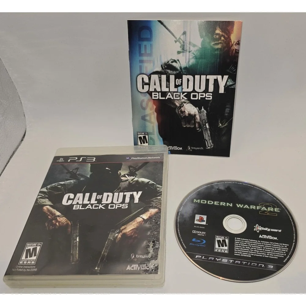 Call of Duty: Black Ops - Sony PlayStation 3 UNTESTED -1972